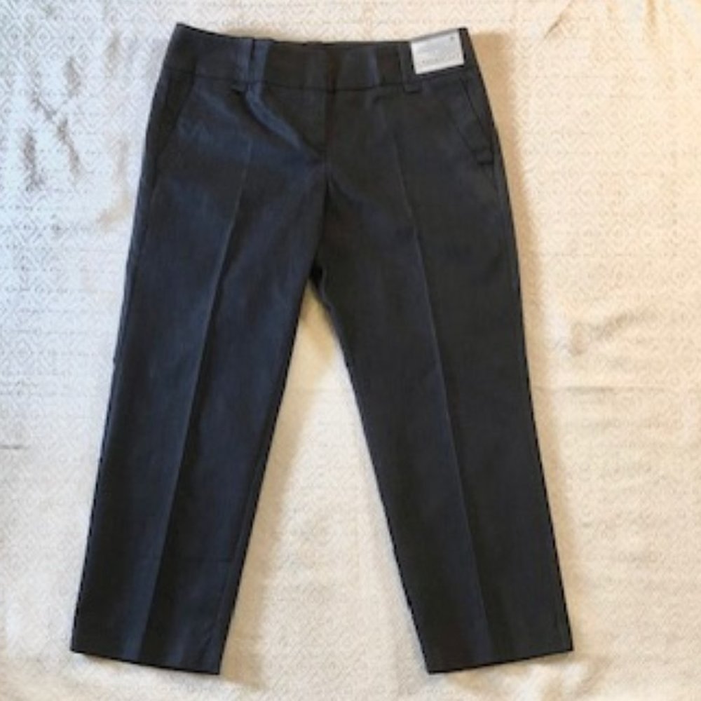 NYC Midrise Stretch Straight Crop Denim - SZ 6